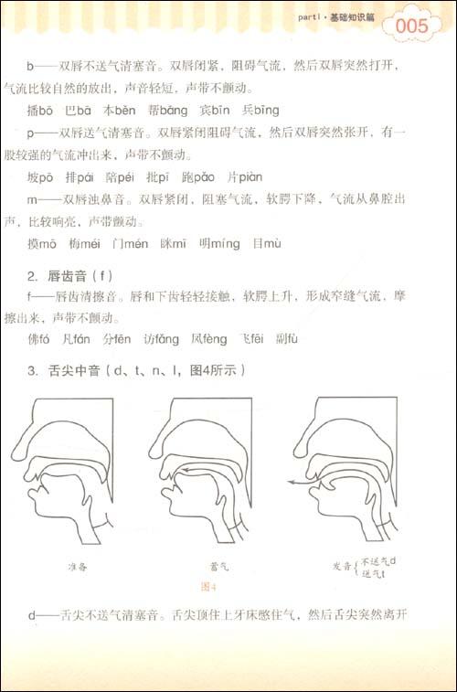 舌尖中音 4.舌根音 5.舌面音 6.舌尖后音 7.