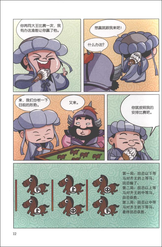 少儿 漫画/绘本 漫画  目录 战国  围魏救赵  田忌赛马  赵武灵王胡服