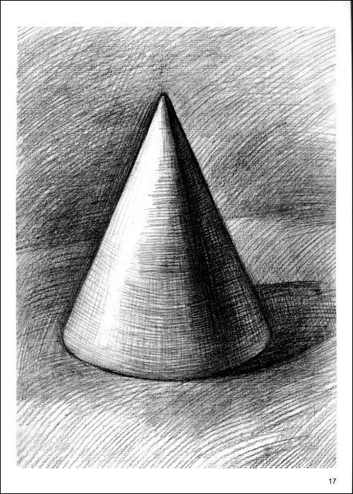 素描几何体步骤图片展示
