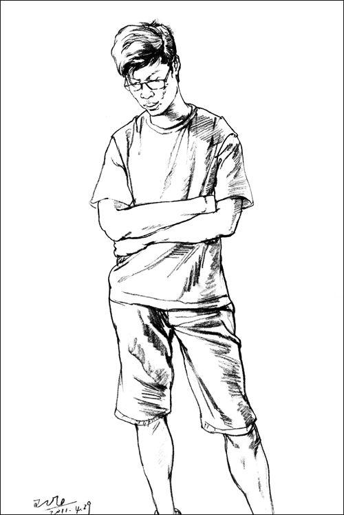 王峰高考速写应试技巧与临本-王峰