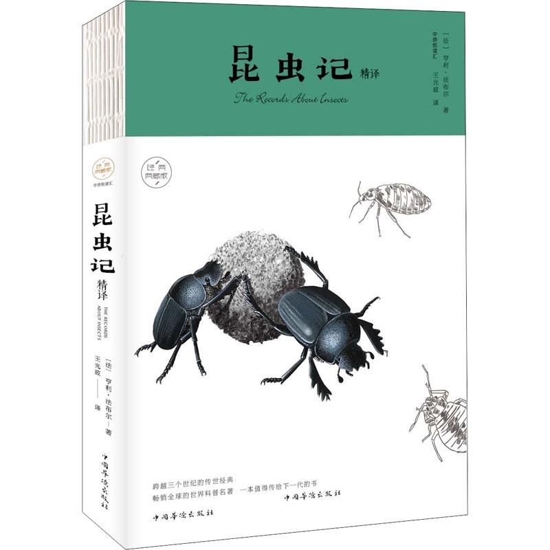  昆虫记精译 经典典藏版 昆虫学-法布尔-科普经典 