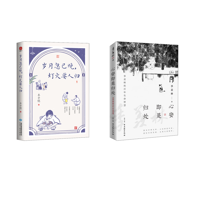  心安即是归处+岁月忽已晚,灯火要人归 