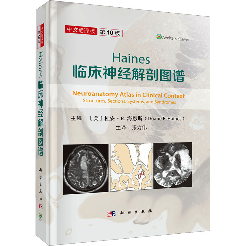  Haines临床神经解剖图谱 中文翻译版 第10版 依据知识点拓展其来龙去脉 