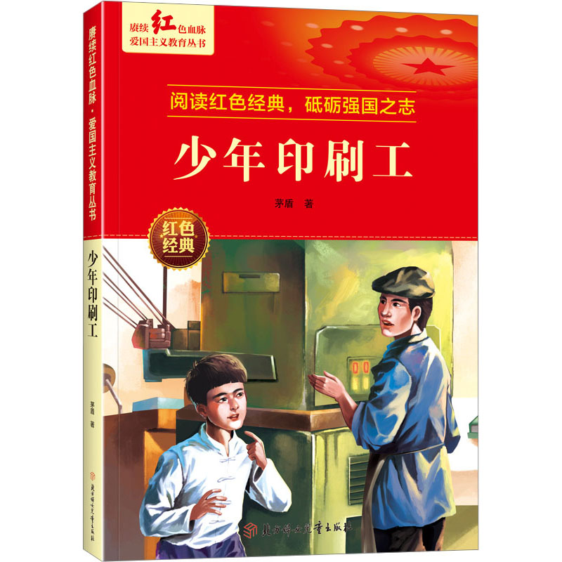  赓续红色血脉·爱国主义教育丛书•少年印刷工 