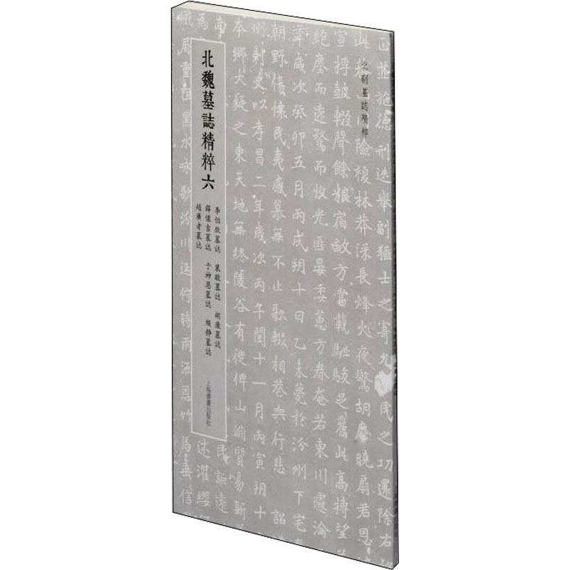  北魏墓志精粹6 李伯钦墓志 裴敬墓志 胡康墓志 薛怀吉墓志 于神恩墓志 缑静墓志 赵广者墓志 