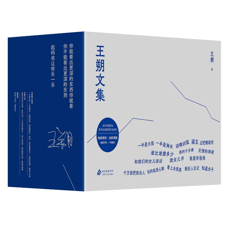  王朔文集（2024年 平装新版函盒） 王朔经典作品合集，共15册 当代文坛绕不过去的存在，王小波、冯小刚、刘震云、窦文涛都爱的王朔 