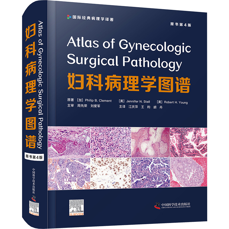  妇科病理学图谱 原书第4版 千余张精美高清图片，更新了前沿妇科病理研究进展。 