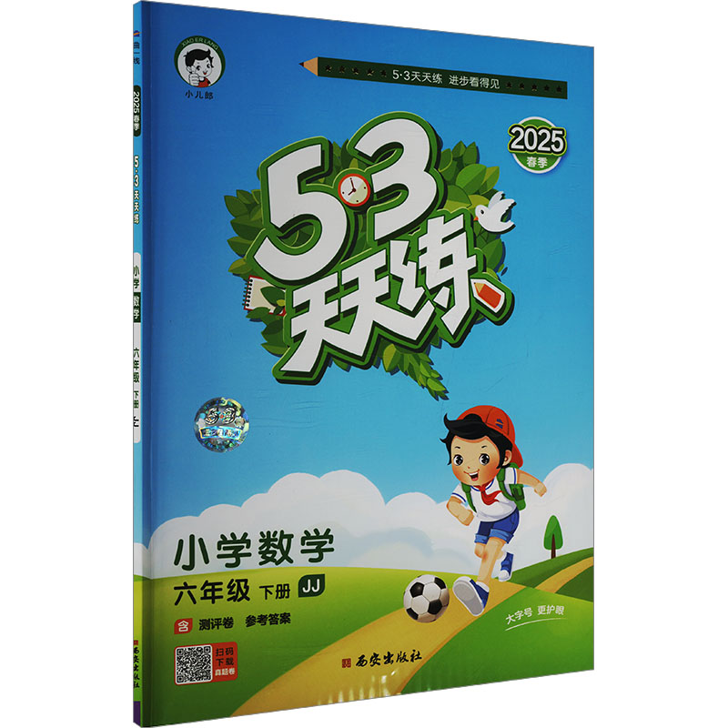  5·3天天练 小学数学 六年级 下册 JJ 2025 