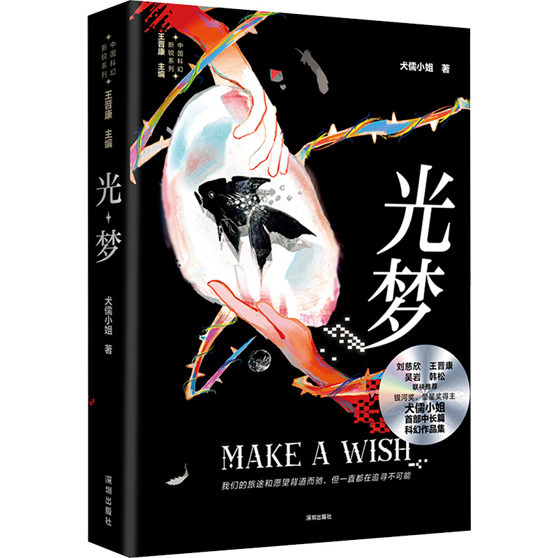  光梦 1.刘慈欣、王晋康、吴岩、韩松联袂推荐 2.银河奖、晨星奖得主犬儒小姐首部中长篇科幻作品集 