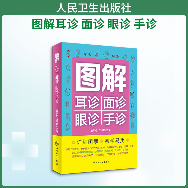 图解耳诊 面诊 眼诊 手诊